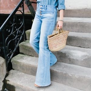 Madewell High waist Flare jeans